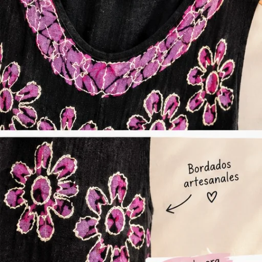 Vestido Hindú Negro