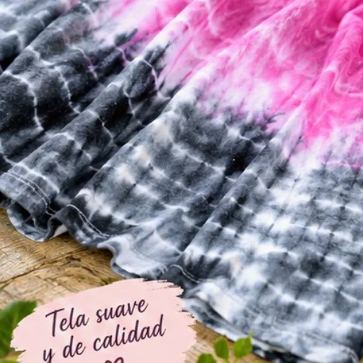 Vestido Tie Dye Rosa Indigo