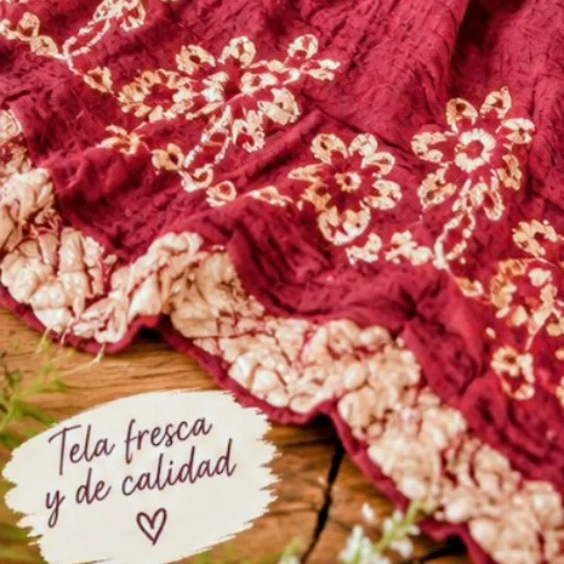 Vestido Hindú Granate - imagen 3