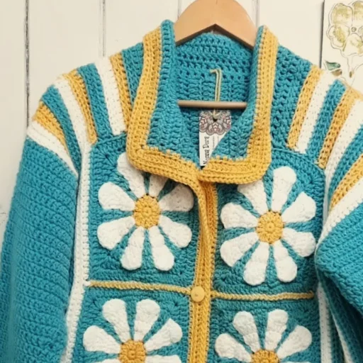 Tapado tejido a crochet - imagen 2