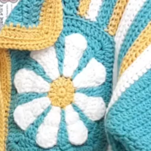 Tapado tejido a crochet - imagen 3