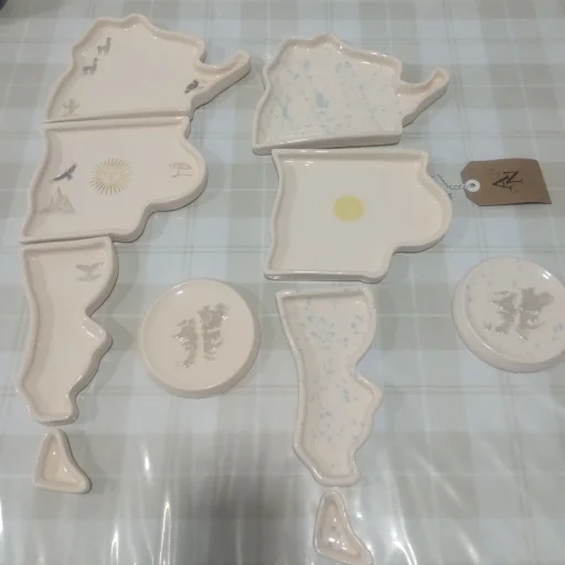 Tabla de picada Argentina de Cerámica