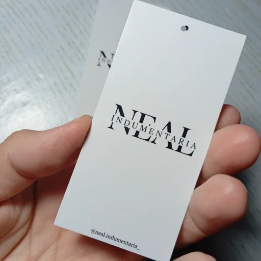 Tags rectangulares para ropa - imagen 5