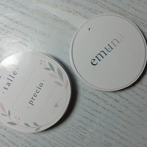 Tags circulares para ropa - imagen 5